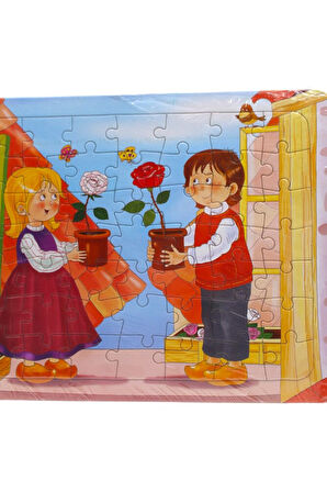 Hikayeli Yapboz Puzzle 30 X 40 Cm Gül