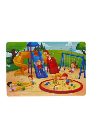 Hikayeli Yapboz Puzzle 25 x 35 cm Park