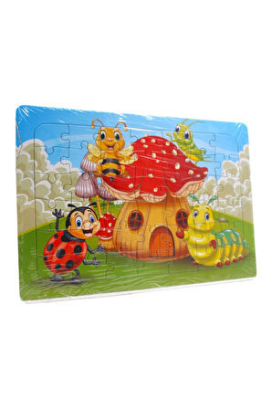 Hikayeli Yapboz Puzzle 25 x 35 cm Mantar