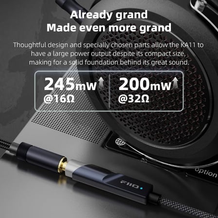 KA11 USB C - 3.5mm Ses Adaptörü 32bit/384 KHz, USB Tip C Dongle HiFi DAC Amplifikatör Android/iOS/Windows/Mac için (Gümüş, TC)