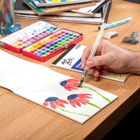 MM Sulu Boya Defteri Alman Kağıdı A5 180 gsm 15 Sayfa