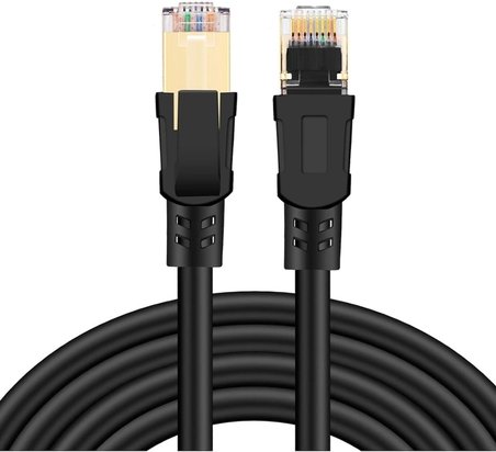 5215 Cat8 3m 40gbps S/ftp 2000mhz Yüksek Hızlı Internet Kablosu