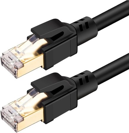 5215 Cat8 3m 40gbps S/ftp 2000mhz Yüksek Hızlı Internet Kablosu