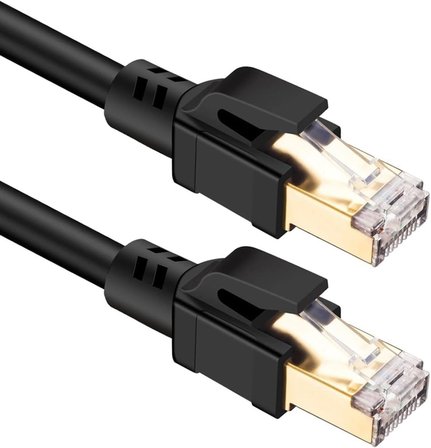 5215 Cat8 3m 40gbps S/ftp 2000mhz Yüksek Hızlı Internet Kablosu