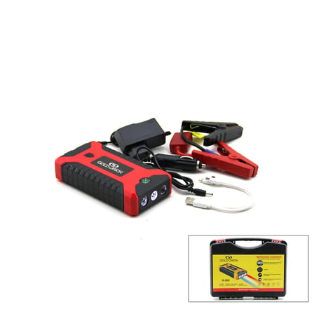 ÇOK FONKSİYONLU ATO - ARAÇ TAKVİYE SET TAŞINABİLİR 4 USB ÇIKIŞLI POWERBANK ÖZELLİK - FENER - COB - P