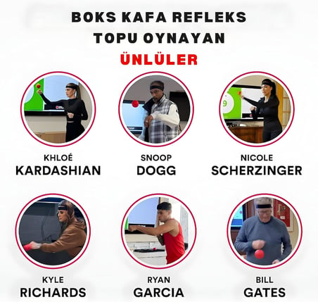 Sporsize Boks Refleks Topu ve Ayarlanabilir Kafa Bandı – Refleks Geliştirme, Koordinasyon, Hız ve Odak Antrenmanı İçin Güvenli Antrenman Topu – Çocuk ve Yetişkin Uyumlu
