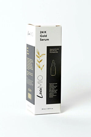 24K Altın Serum Kırışıklık Gidermeye Yardımcı Yaşlanma Karşıtı 30 ml