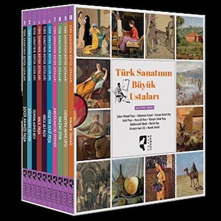 Türk Sanatının Büyük Ustaları (10 Kitap Kutulu Set)