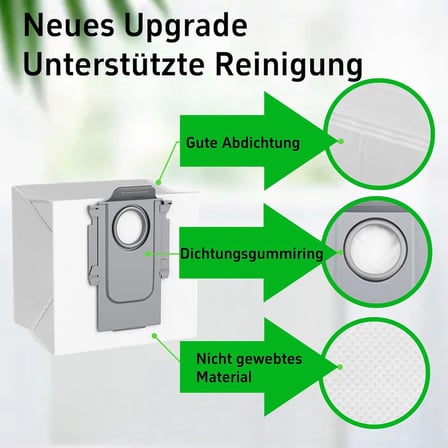 Roborock Q Revo/Q Revo Pro/Q Revo MaxV/QRevo Curv/QV 35A/35S/QR/S8 MaxV Ultra/QRevo S/Qrevo Maste/Elektrikli Süpürge için 12 Adet Toz Torbası, Yedek Torba Aksesuar Seti Elektrikli Süpürge Torbası