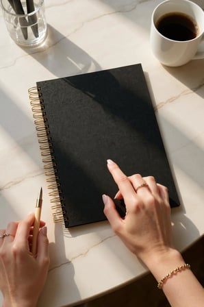Kareli Spiralli Not Defteri, A4 Boyut (21x29,7 cm), 120 Yaprak (240 Sayfa), 90gr. Ivory Kağıt, Ofis İçin İdeal (Siyah)