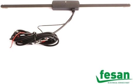 Elektronik Cam Içi Cama Yapışan Anten 12 Volt Üniversal