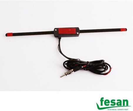 Elektronik Cam Içi Cama Yapışan Anten 12 Volt Üniversal