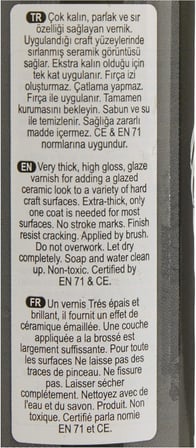 UG70YM Ultimate Glaze Kalın Sır Vernik 70ml