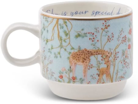 LAVİNYA 4'LÜ STANDLI MUG/ÇAY FİNCANI