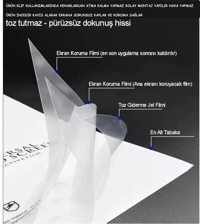 Redmi NOTE 17 PRO Uyumlu NANO Ekran Koruyucu Esnek ULTRA İnce SANDEX - MAT