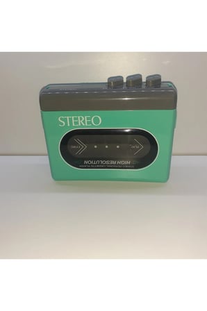 Retro Walkman | Nostaljik Kasetçalar | Kulaklık Dahil
