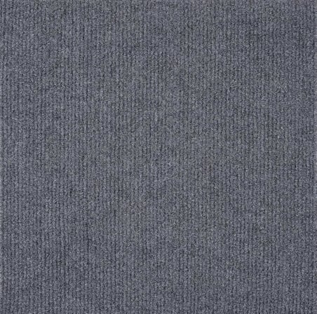 KATFlex Halıfleks Kendinden Yapışkanlı Duvardan Duvara Halıflex Rip Halı Keçe Zemin Kaplama (ANTRASİT RİPSİZ, 50x50)