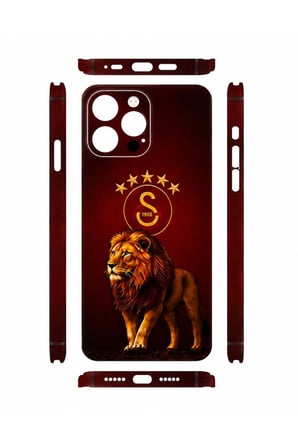 Aslan Sarı Kırmızı — Tüm Telefonlara Uyumlu Kaplama | Sipariş Sonrası Marka ve Modelinizi İletiniz