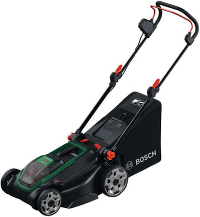 Bosch Rotak 18V2-43 (2x 4.0Ah, Çift Akü) Çim Biçme Makinesi