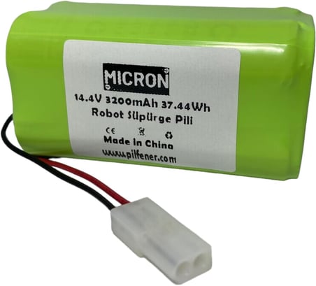 Mi Vacuum Mop 2in1 Essential Akıllı Robot Süpürge Bataryası (MJSTG1) 14.4v 3200 Mah Pil Yüksek Kapasite 1.5 Kata Kadar Daha Uzun Kullanım