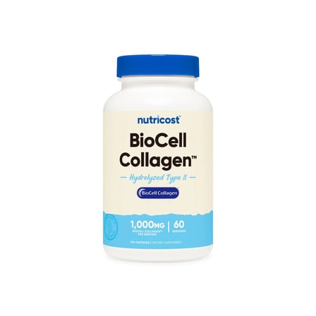 BioCell Kolajen 1000 mg 60 Kapsül - Hydrolyzed Type II Collagen & Chondroitin- usa menşeii