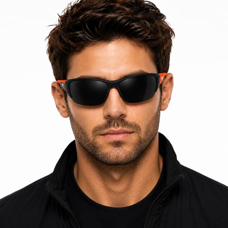 157-COL Spor Seri Polarize Erkek Güneş Gözlüğü-Polarize-UV400-Yansıma Giderici Ultra Hafif 63-Ekartman