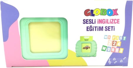 Sesli İngilizce Eğitim Seti - Kartlar İçerir - Çocuklar İçin