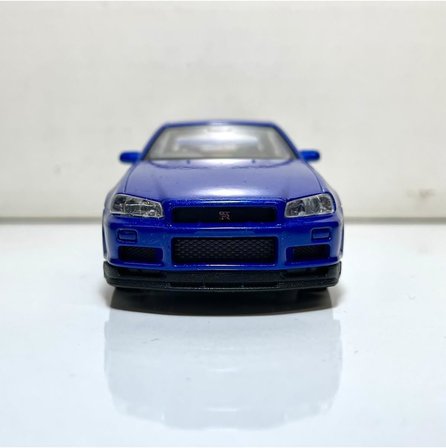 Nissan Skyline Gtr R34 1/36 Ölçek Diecast Metal Model Araba Oyuncak Araba