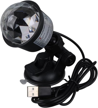 Projeksiyon Atmosferli, Usbli, 4 Watt, Sihirli, Rgb Led, Disko Topu,