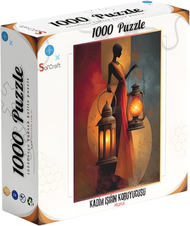 1000 Parça Puzzle Kadim Işığın Koruyucusu