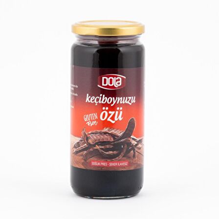 Dola Keçiboynuzu Özü 640 g 2 Adet Glutensiz, Soğuk Pres, Şeker İlavesiz