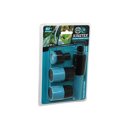 4IN1 - 1/2 SULAMA TABANCA BAĞLANTI APARATI SETİ HORTUM LENS - HORTUM - MUSLUK ADAPTÖR (2)