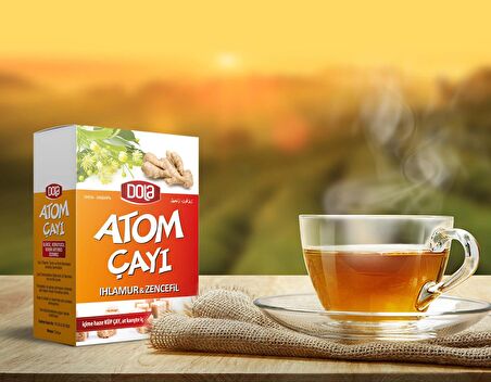 Dola Atom Çayı Ihlamur & Zencefil 135 g 2 Adet