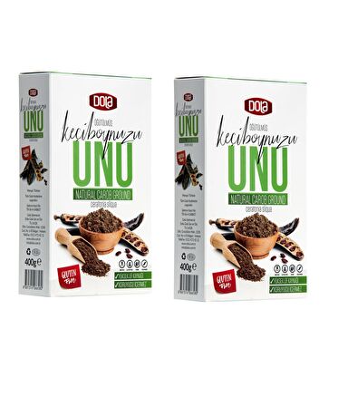 Dola Glutensiz Keçiboynuzu Unu 400 gr 2 Adet
