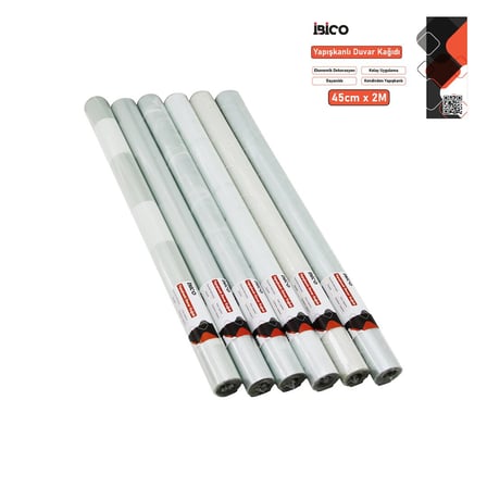 2MT X 45CM BUZ DESEN TEZGAH ÜSTÜ FOLYO STİCKER - DUVAR KAĞIT KENDİNDEN YAPIŞKANLI - EKO DEKORASYON -