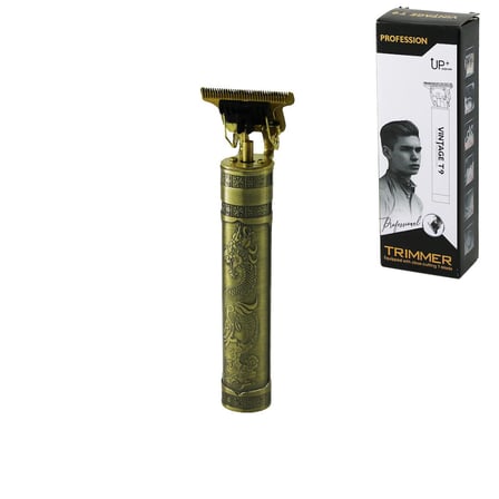 T BIÇAK  BASKILI PLASTİK GÖVDE  ENSE ÇİZİM - SAÇ SAKAL KESME TRAŞ MAKİNESİ USB ŞARJLI  RD-088X (2)