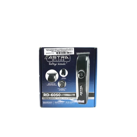 SAÇ SAKAL KESME - TRAŞ MAKİNESİ FİŞ ŞARJLI=LED GÖSTERGE 8 SAAT ŞARJ=60DK.TAM GÜÇ KULLANIM RD-6050 (2