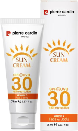SPF 30 Leke Karşıtı Yüksek Koruyucu Yüz Güneş Kremi 75 ML Normal Ve Kuru Ciltler İçin