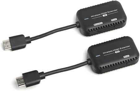 1080P Full HD Kablosuz HDMI 1:1 Ses ve Görüntü Aktarım Kiti, Kablosuz Sunum ve Yayın Sistemi (DK-HD-WHDG103K)