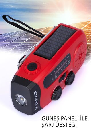 Deprem/Acil Durum Radyosu ve Powerbank