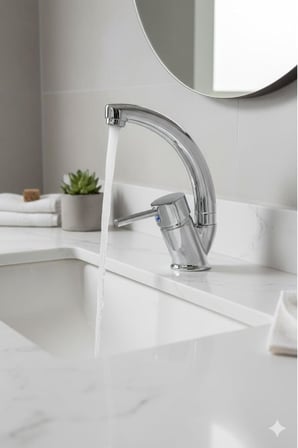 Aerial Plus Serisi 5 Yıl Garantili Krom Lavabo Bataryası