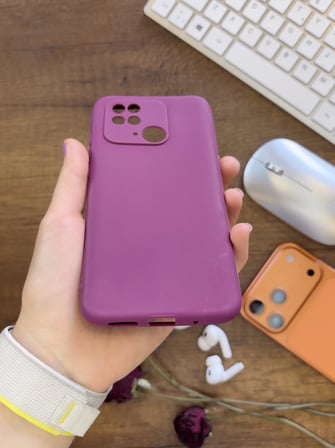 Redmi 10C / Poco C40 Uyumlu Kamera Korumalı Darbeye Dayanıklı Renk Atmayan Fab Silikon Kılıf
