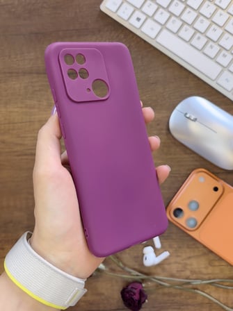 Redmi 10C / Poco C40 Uyumlu Kamera Korumalı Darbeye Dayanıklı Renk Atmayan Fab Silikon Kılıf