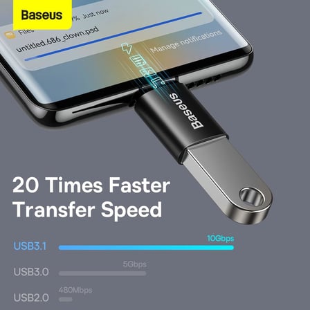 Ingenuity Type-C to USB 3.1 Çevirici