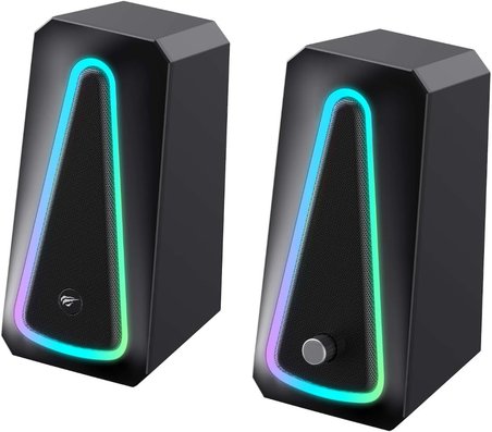 Gamenote SK208 PRO RGB Işıklı 2.0 Stereo Gaming PC Hoparlör