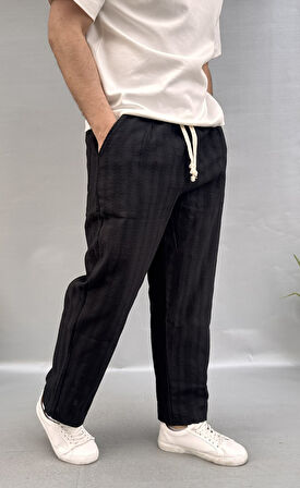 Desenli Keten Jogger