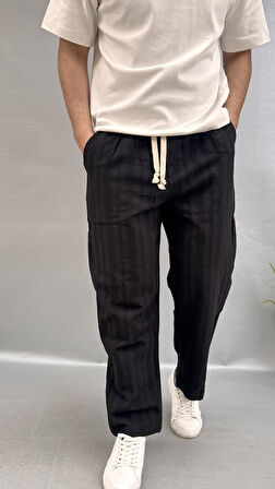 Desenli Keten Jogger