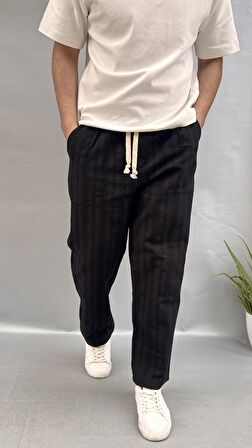 Desenli Keten Jogger
