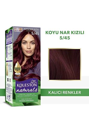 Koleston Naturals Saç Boyası 5/45 Koyu Nar Kızılı