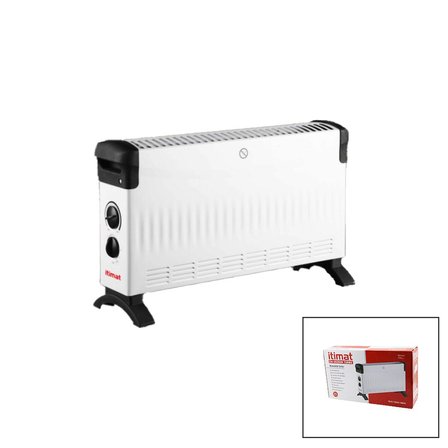 İTİMAT CH-2020UM KÜÇÜK BOY KONVEKTÖR ISITICI - SOBA ELEKTRİKLİ TURBO ISITMA 3-KADEME ISI AYARLI TERM